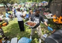 Juneteenth’s real meaning is written on the plates of smoked meats, potato salad and watermelon