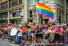 Young women are identifying as less straight; young men, not so much