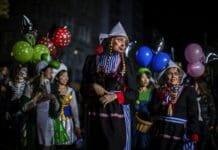 Tricking and treating has a history